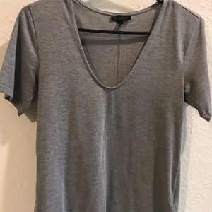 Plain Grey TopShirt Tee